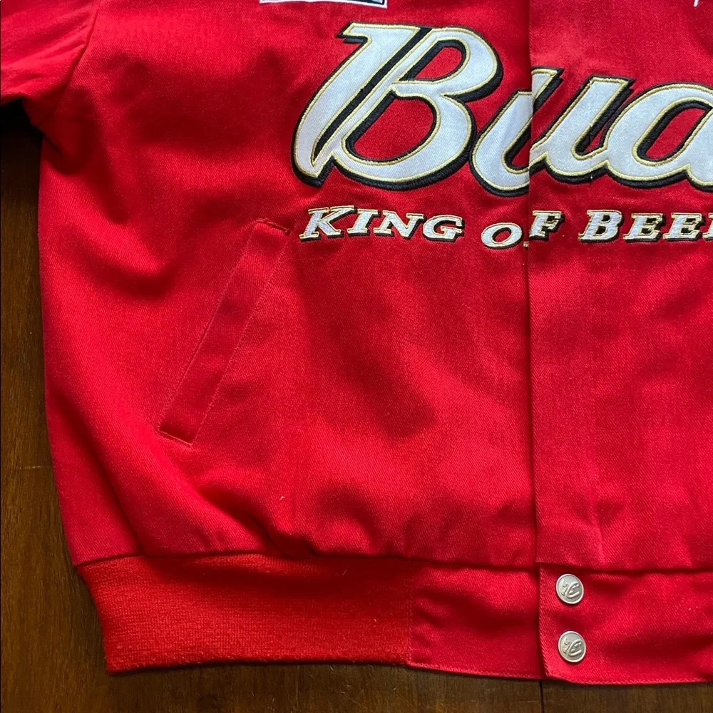 Budweiser Red Racing Jacket - Picture 3 of 15